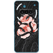 Чохол BoxFace Nothing Phone (3a) Snake Rose