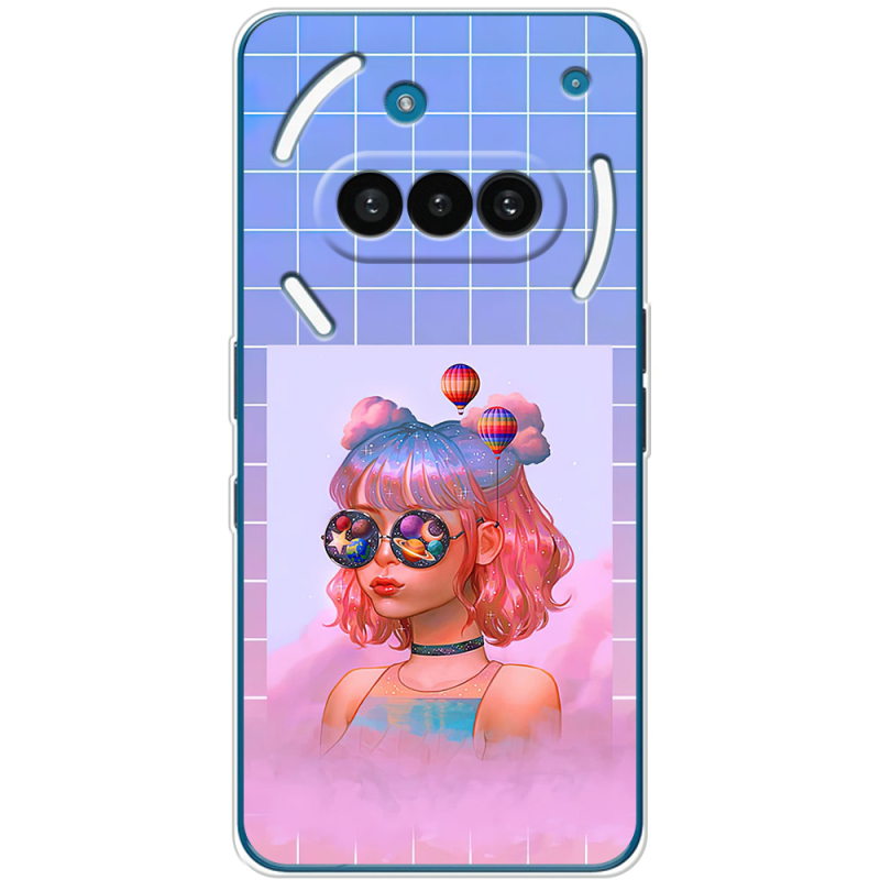 Чохол BoxFace Nothing Phone (3a) Girl in the Clouds