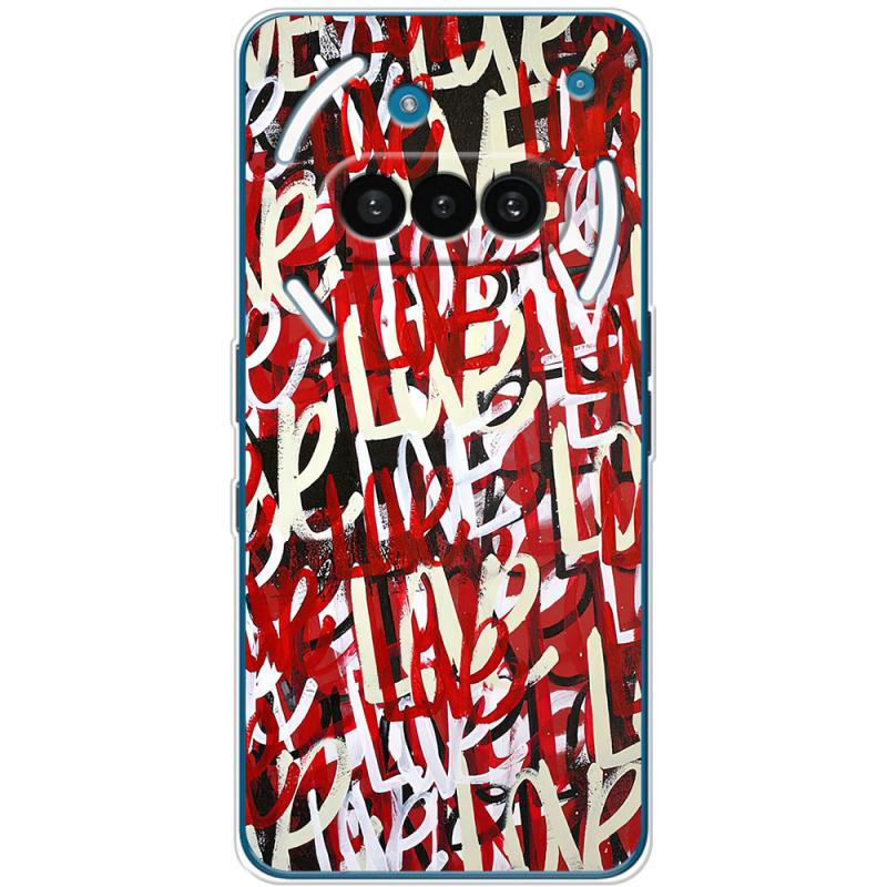 Чохол BoxFace Nothing Phone (3a) Love Graffiti