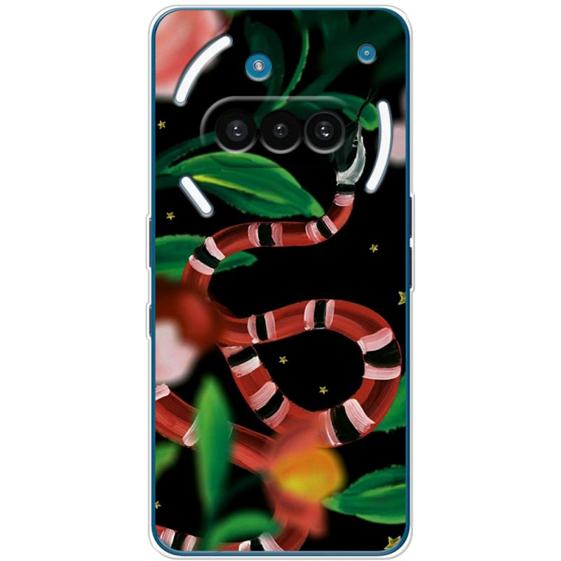 Чохол BoxFace Nothing Phone (3a) Red Snake