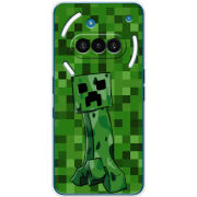 Чохол BoxFace Nothing Phone (3a) Minecraft Creeper