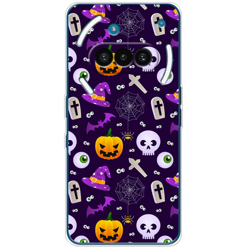 Чохол BoxFace Nothing Phone (3a) Halloween Purple Mood