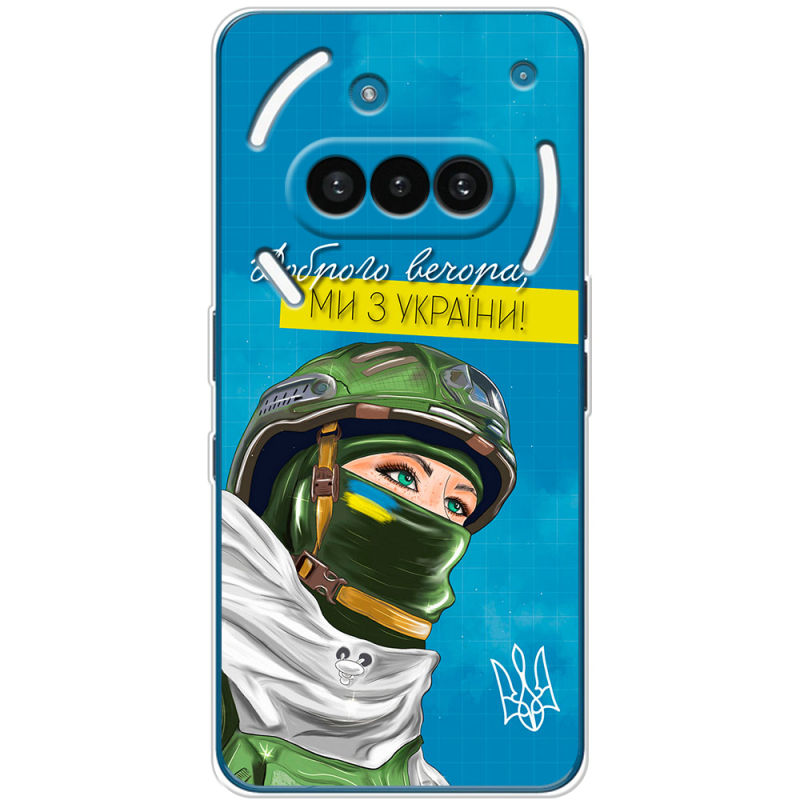 Чохол BoxFace Nothing Phone (3a) Захисниця з України