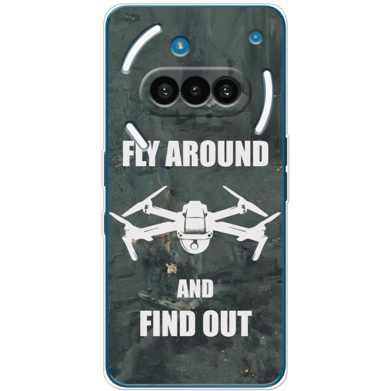 Чохол BoxFace Nothing Phone (3a) Дрон Fly Around