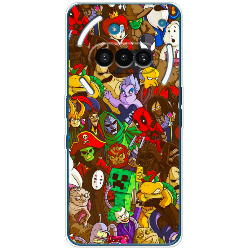 Чохол BoxFace Nothing Phone (3a) Злодеи