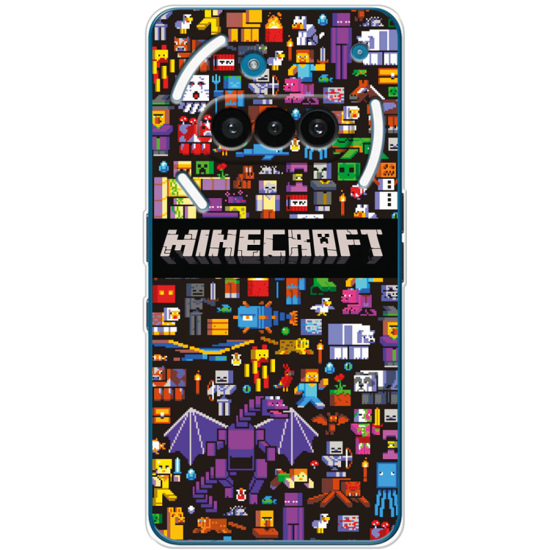 Чохол BoxFace Nothing Phone (3a) Minecraft Mobbery
