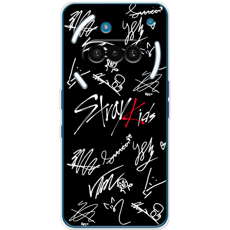 Чохол BoxFace Nothing Phone (3a) Stray Kids автограф