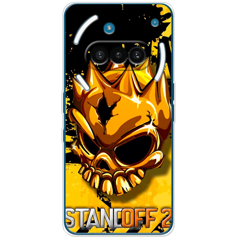 Чохол BoxFace Nothing Phone (3a) StandOff 2 gold