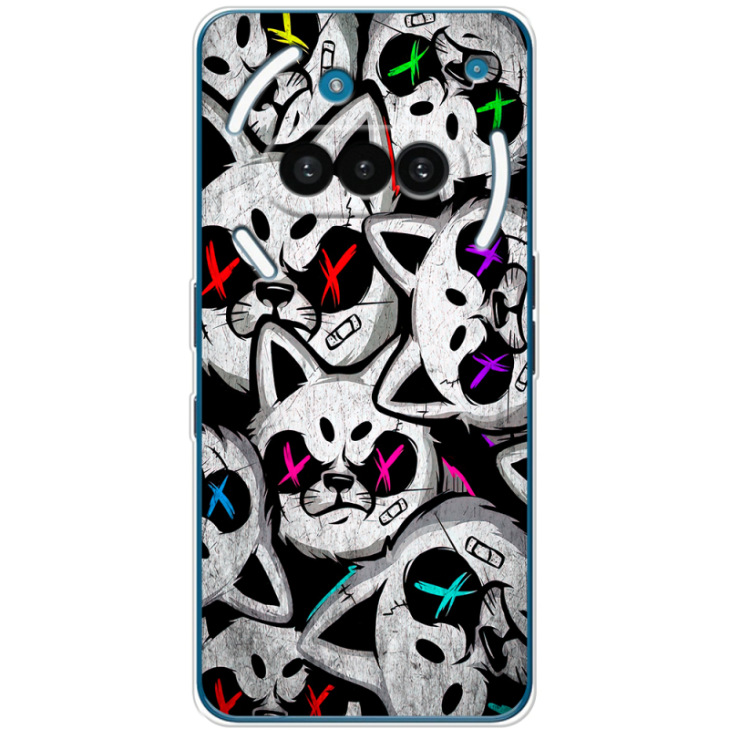 Чохол BoxFace Nothing Phone (3a) Monster meow