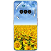 Чохол BoxFace Nothing Phone (3a) Подсолнухи