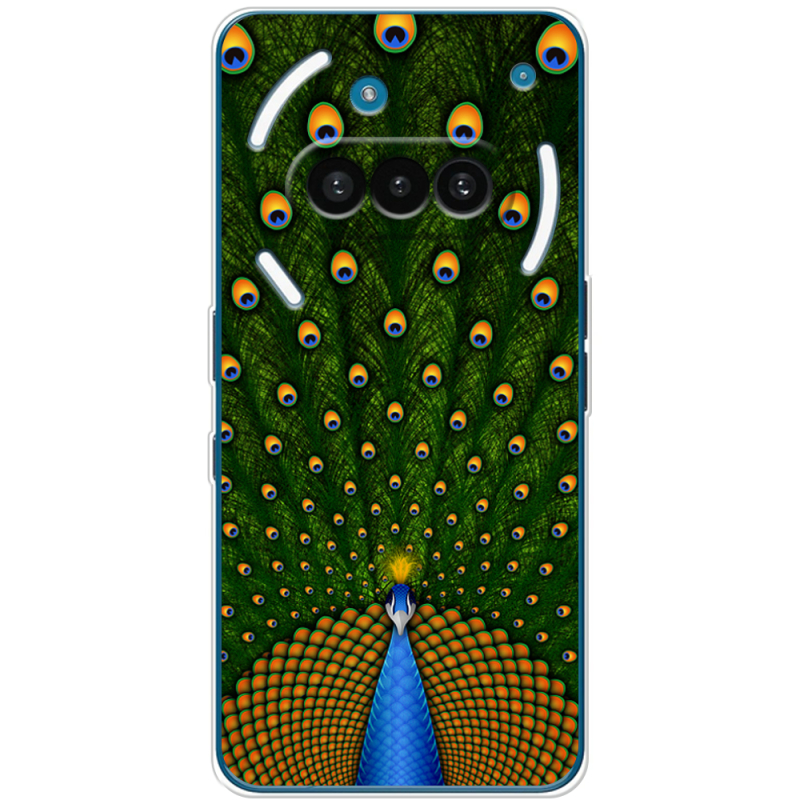 Чохол BoxFace Nothing Phone (3a) Peacocks Tail
