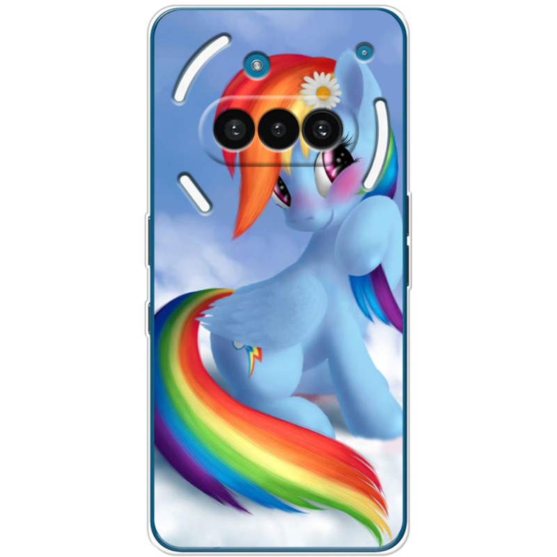 Чохол BoxFace Nothing Phone (3a) My Little Pony Rainbow Dash