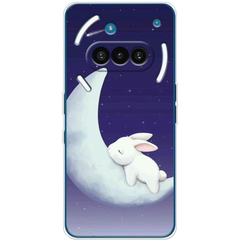 Чохол BoxFace Nothing Phone (3a) Moon Bunny