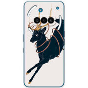 Чохол BoxFace Nothing Phone (3a) Black Deer