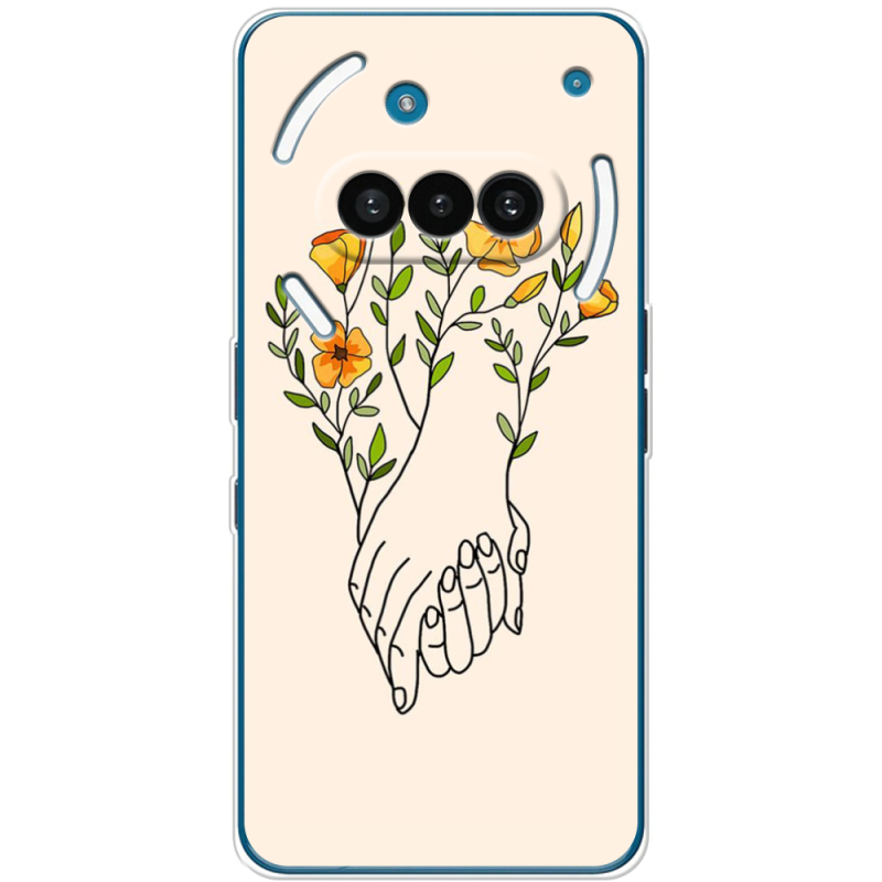 Чохол BoxFace Nothing Phone (3a) Flower Hands