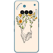 Чохол BoxFace Nothing Phone (3a) Flower Hands