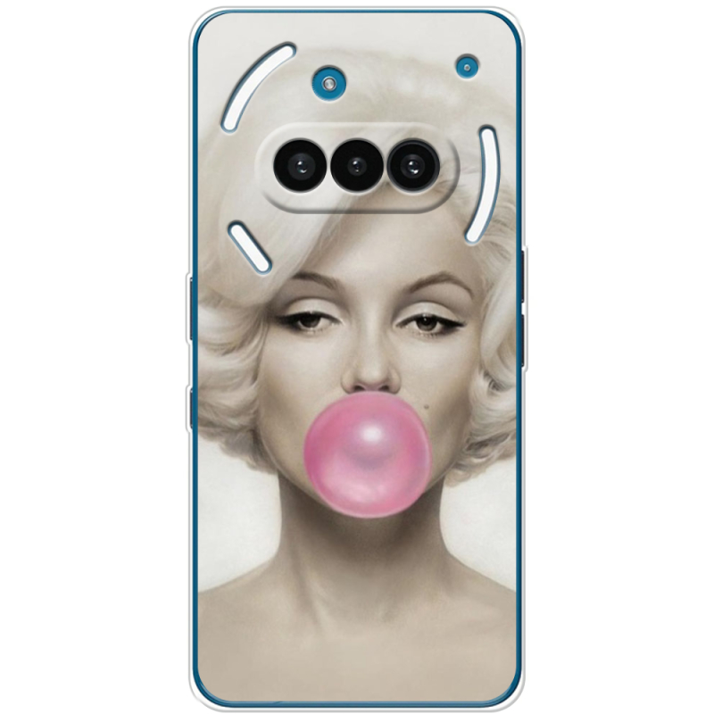Чохол BoxFace Nothing Phone (3a) Marilyn Monroe Bubble Gum