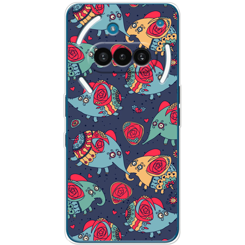 Чохол BoxFace Nothing Phone (3a) Flying Elephants