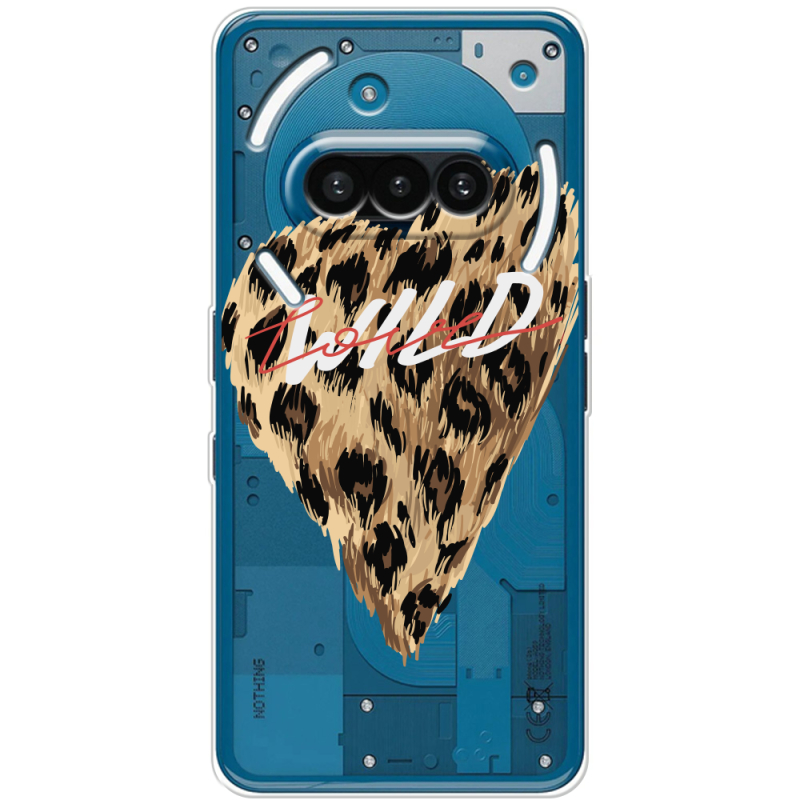 Прозорий чохол BoxFace Nothing Phone (3a) Wild Love