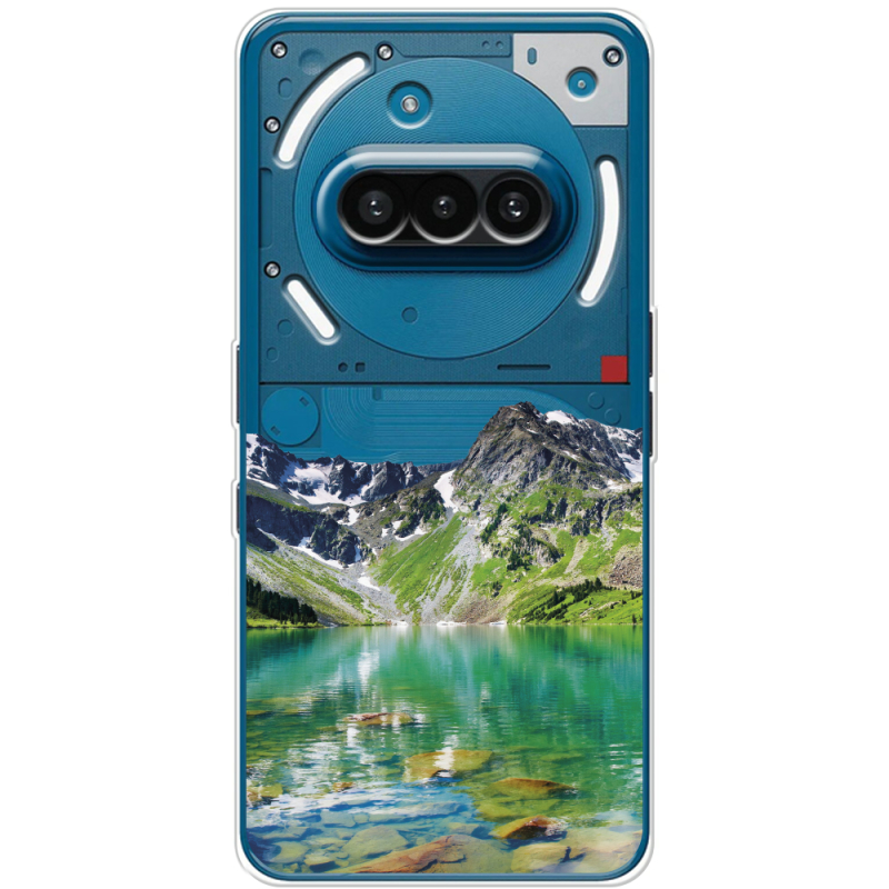 Прозорий чохол BoxFace Nothing Phone (3a) Green Mountain
