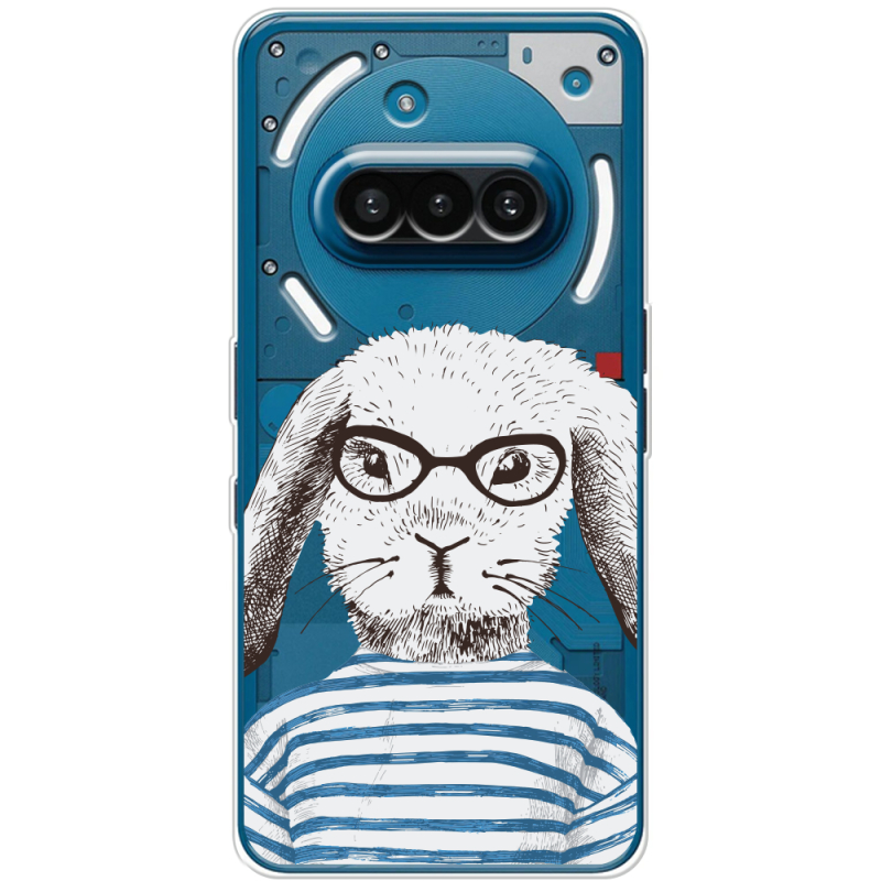 Прозорий чохол BoxFace Nothing Phone (3a) MR. Rabbit