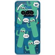 Прозорий чохол BoxFace Nothing Phone (3a) с 3D-глазками HIYA