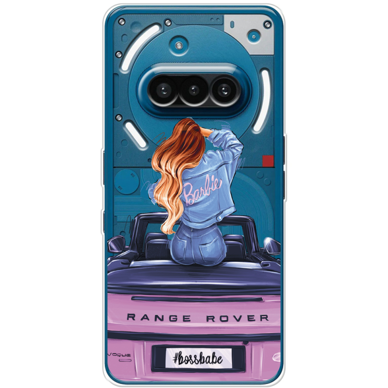 Прозорий чохол BoxFace Nothing Phone (3a) Boss Babe