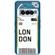 Прозорий чохол BoxFace Nothing Phone (3a) Ticket London