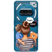 Прозорий чохол BoxFace Nothing Phone (3a) Super Mama and Son
