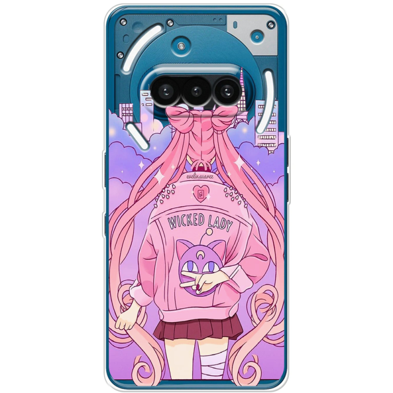 Прозорий чохол BoxFace Nothing Phone (3a) Wiked Lady