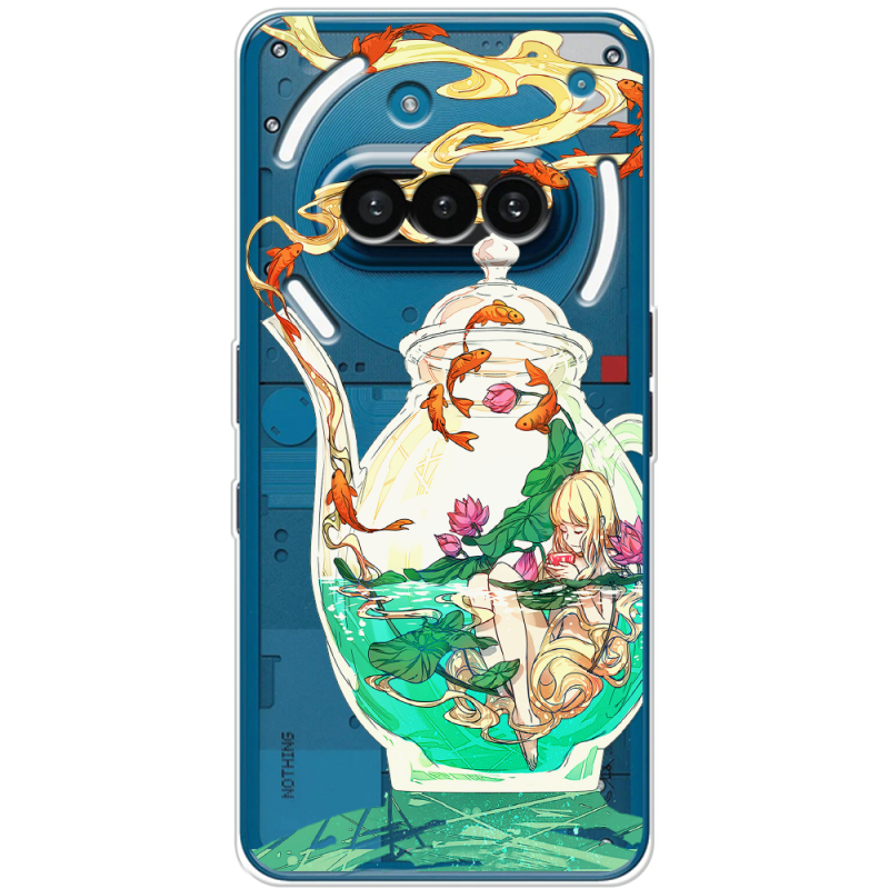 Прозорий чохол BoxFace Nothing Phone (3a) Kettle