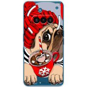 Прозорий чохол BoxFace Nothing Phone (3a) Winter Puggy