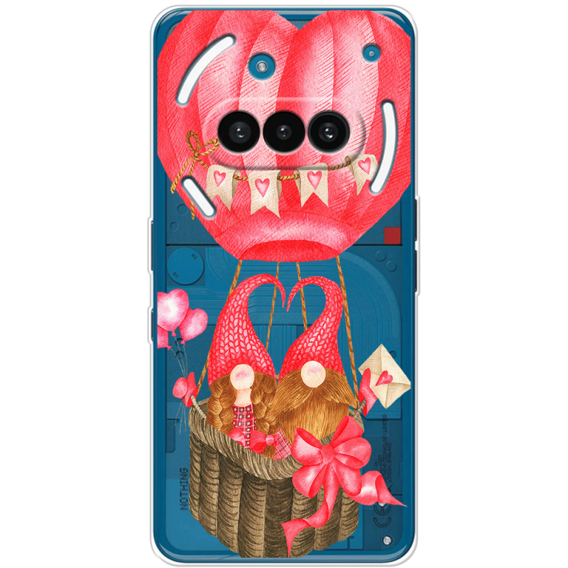 Прозорий чохол BoxFace Nothing Phone (3a) Valentine Dwarfs