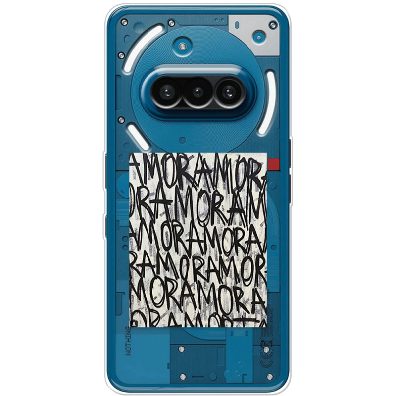 Прозорий чохол BoxFace Nothing Phone (3a) Amor Amor