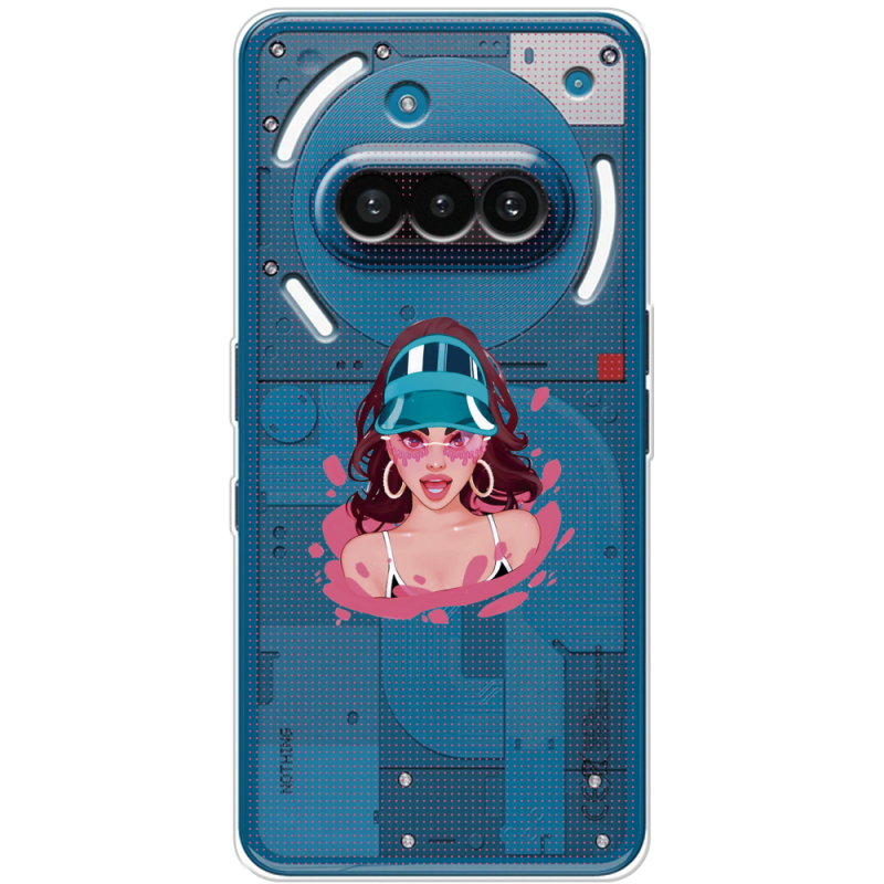 Прозорий чохол BoxFace Nothing Phone (3a) Selena Gomez