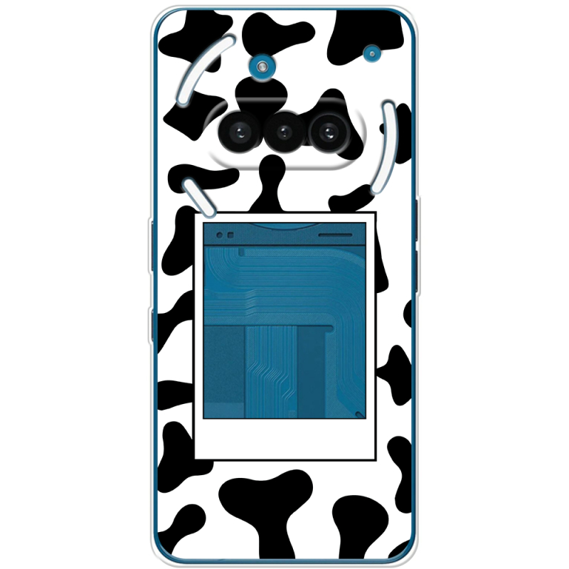Прозорий чохол BoxFace Nothing Phone (3a) Cow