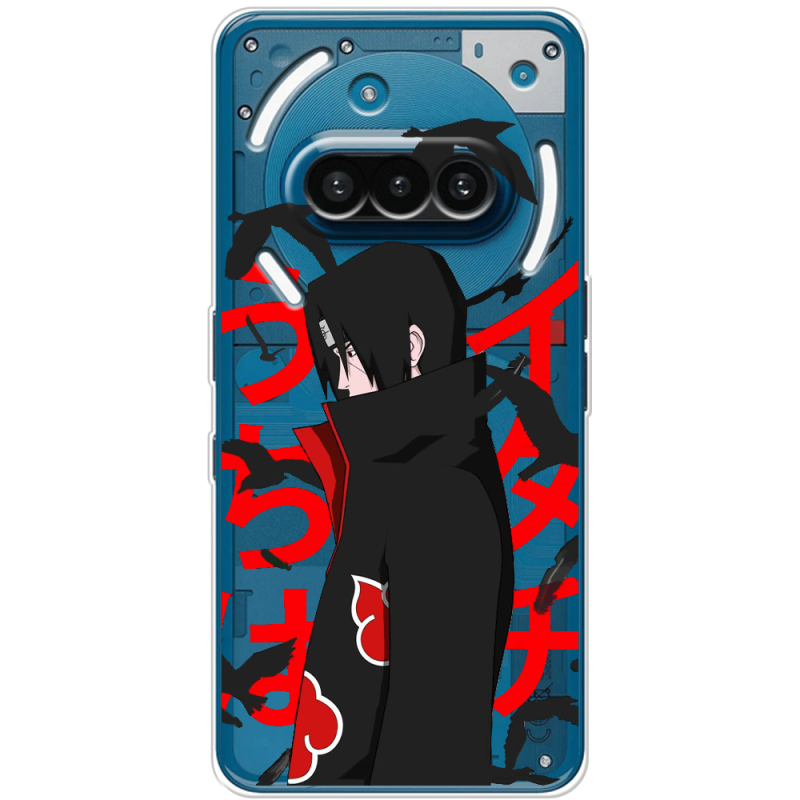 Прозорий чохол BoxFace Nothing Phone (3a) Учиха Итачи