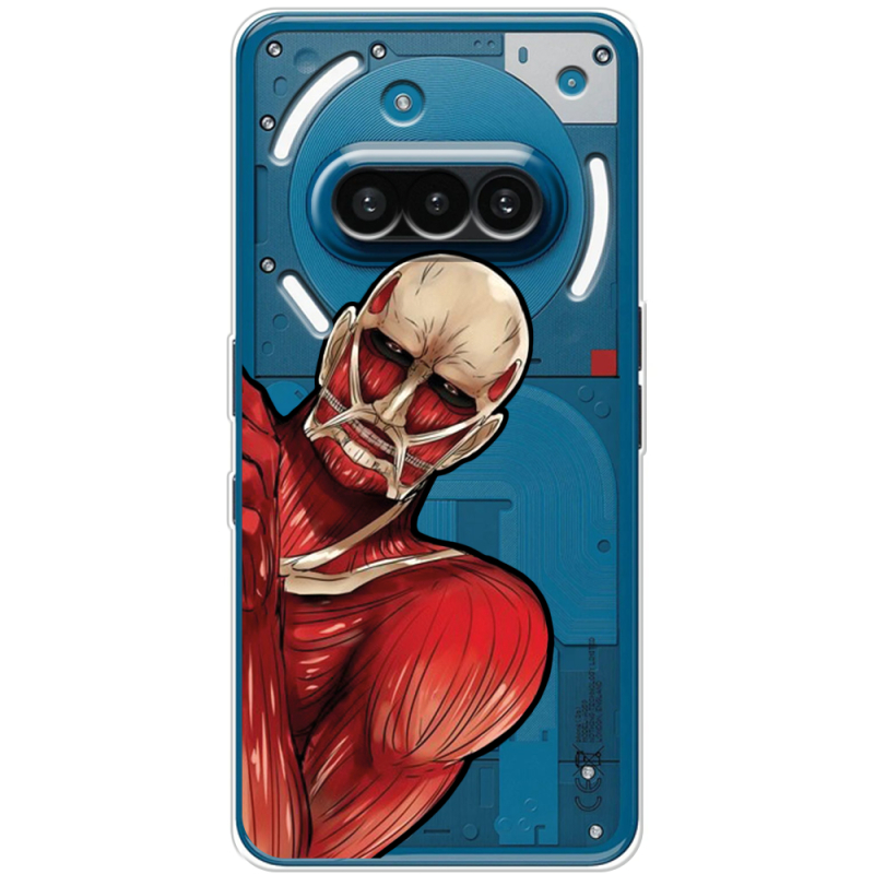 Прозорий чохол BoxFace Nothing Phone (3a) Титан