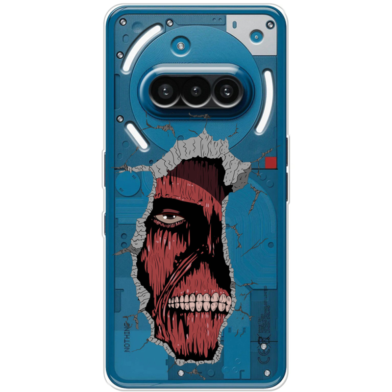 Прозорий чохол BoxFace Nothing Phone (3a) Нападение Титана