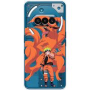 Прозорий чохол BoxFace Nothing Phone (3a) Naruto and Kurama