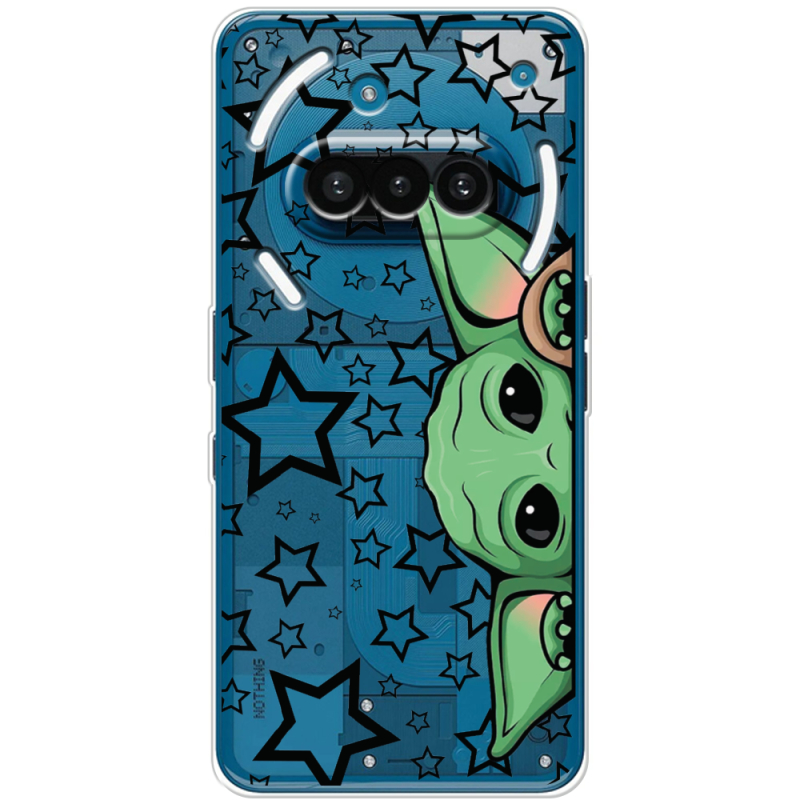 Прозорий чохол BoxFace Nothing Phone (3a) Baby Yoda