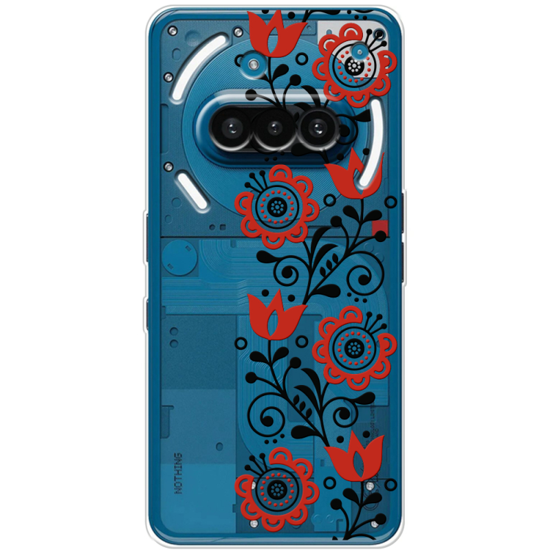 Прозорий чохол BoxFace Nothing Phone (3a) Ethno Ornament