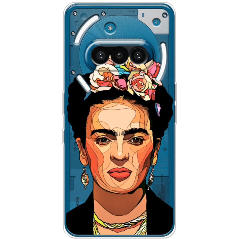 Прозорий чохол BoxFace Nothing Phone (3a) Фрида Кало