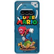 Прозорий чохол BoxFace Nothing Phone (3a) Super Mario