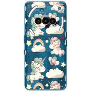 Прозорий чохол BoxFace Nothing Phone (3a) Unicorns