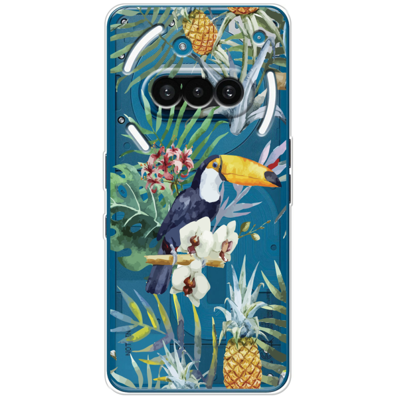 Прозорий чохол BoxFace Nothing Phone (3a) Tucan