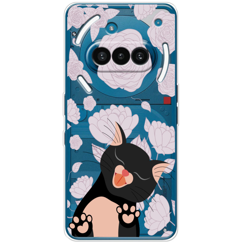 Прозорий чохол BoxFace Nothing Phone (3a) Meow