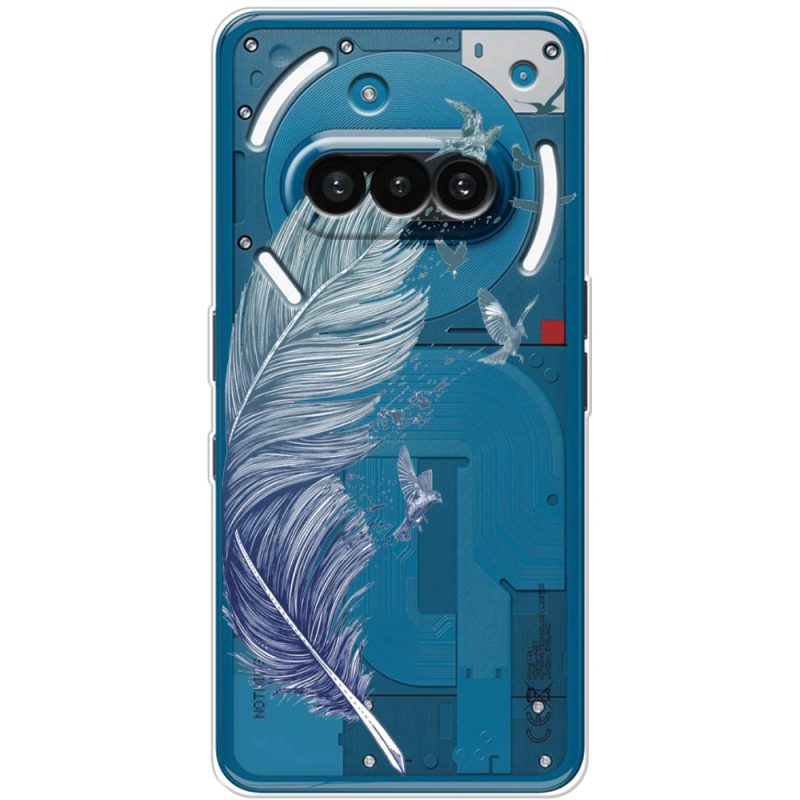 Прозорий чохол BoxFace Nothing Phone (3a) Feather
