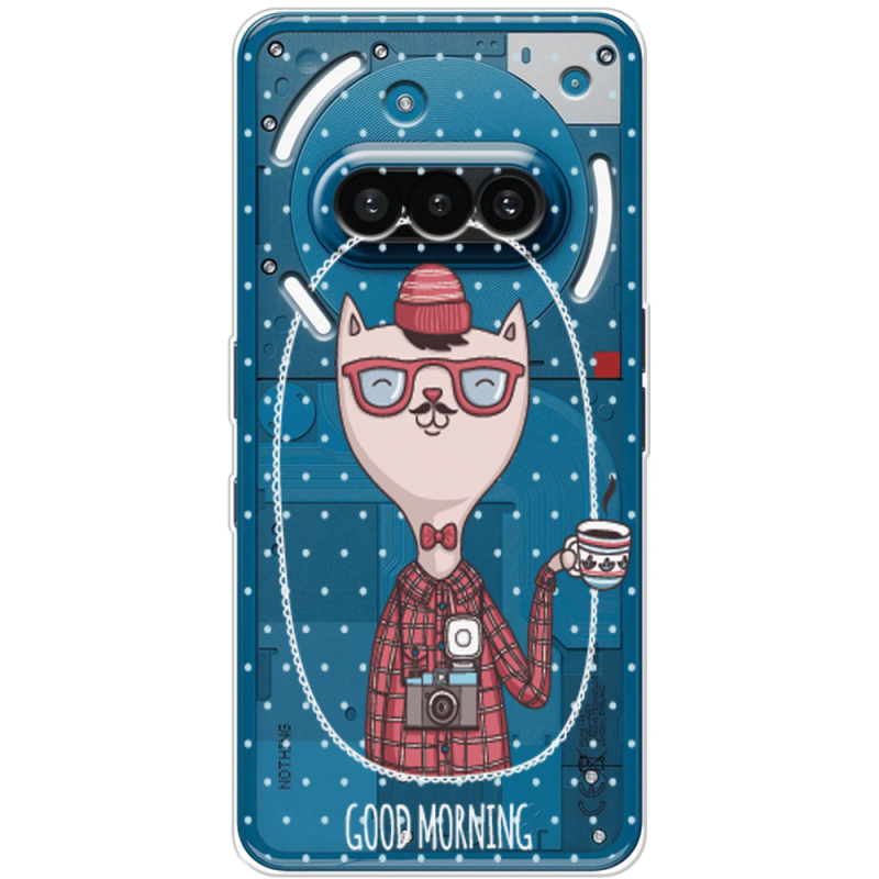 Прозорий чохол BoxFace Nothing Phone (3a) Good Morning