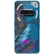 Прозорий чохол BoxFace Nothing Phone (3a) Feathers